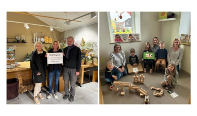 Spendenübergabe Armenhilfe Mainburg und Kindergarten Mainburg