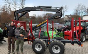 Unterreiner Rückewagen RW 9 + FKL 660